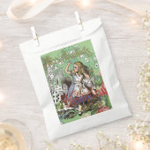 Alienkarten Wunderland Haskaninchen Geschenktütchen (Ausgeschnitten)