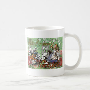 Alienkarten Wunderland Haskaninchen Kaffeetasse