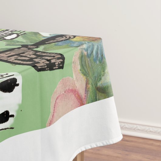 Alienkarten Wunderland Haskaninchen Tischdecke (Beispiel)