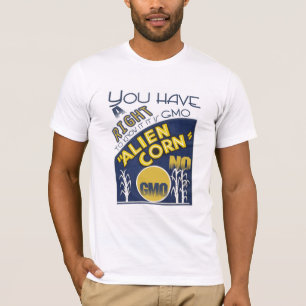ALIENKORN Sie haben das Recht zu wissen, ob es gen T-Shirt