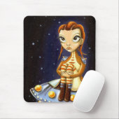 Alienmädchen Mousepad (Mit Mouse)