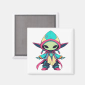 Aliens51 #02 magnet (Vorderseite/Rückseite)