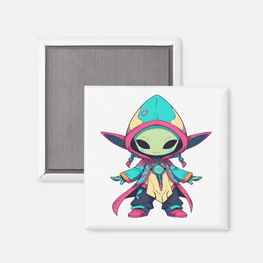 Aliens51 #02 magnet (Vorderseite/Rückseite)