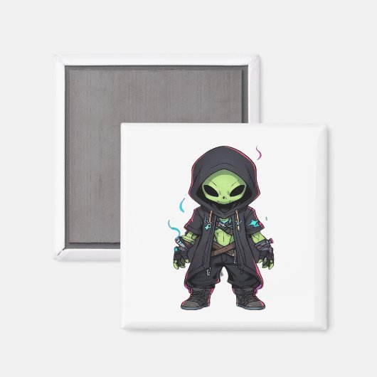 Aliens51 #05 magnet (Vorderseite/Rückseite)