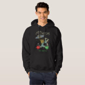 Aliens Are Calling Alien Alien Alien UFO Kids Hoodie (Vorne ganz)