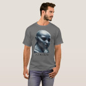 Aliens are REAL! T-Shirt (Vorne ganz)