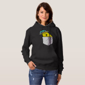 Aliens Cryptozoology Abduction  Cute Pocket Style Hoodie (Vorne ganz)