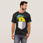 Aliens Cryptozoology Abduction  Cute Pocket Style T-Shirt (Vorne ganz)