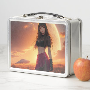 Aliens Dream Girls Metall Brotdose