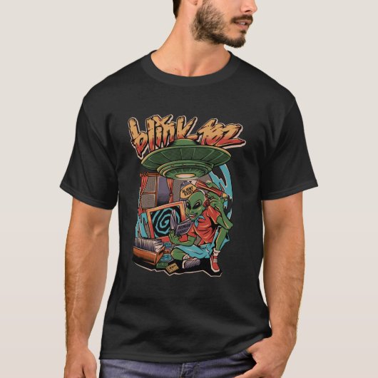 Aliens Exist - Blink 182 Reunion T-Shirt (Vorderseite)