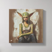 Aliens Exist Leinwanddruck (Vorderseite)