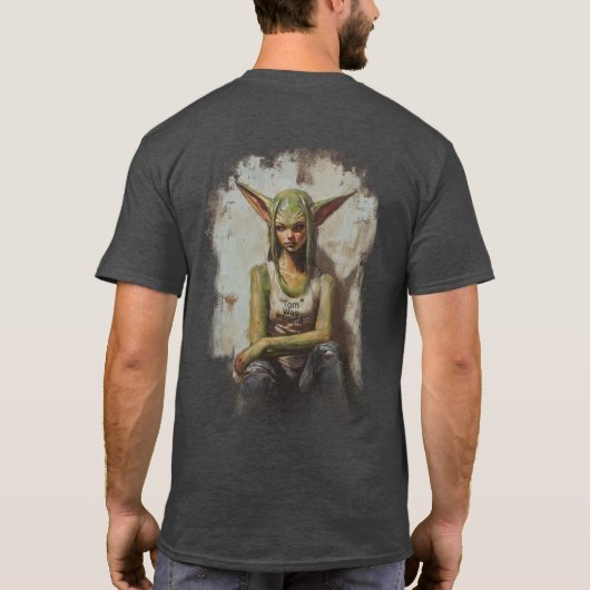 Aliens Exist Modelo II T-Shirt (Rückseite)