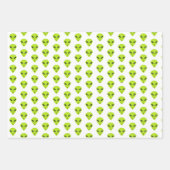 aliens geschenkpapier set (Vorderseite)