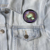Aliens Graue Button (Beispiel)