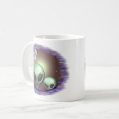 Aliens Graue Kaffeetasse (Vorderseite Links)