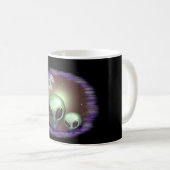 Aliens Graue Kaffeetasse (VorderseiteRechts)