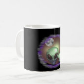 Aliens Graue Kaffeetasse (Vorderseite Links)
