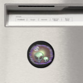 Aliens Graue Magnet (In Situ (Geschirrspüler))