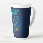 Aliens lieben Tacos Milchtasse (Rechte Ecke)