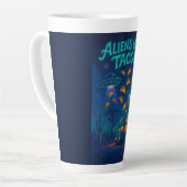 Aliens lieben Tacos Milchtasse (Linke Ecke)