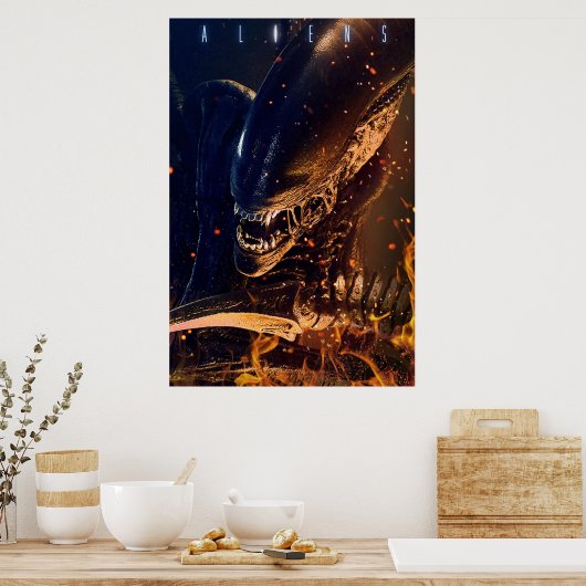 Aliens  Movie Poster (Küche)