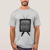 Aliens on TV T-shirt (Vorderseite)