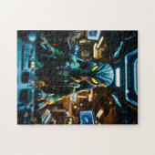 Aliens Raumfahrzeug Puzzle (Horizontal)