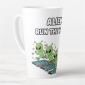 Aliens regieren die Welt Milchtasse (Linke Ecke)