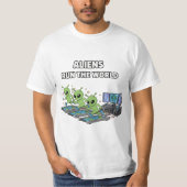 Aliens Run the World T-Shirt (Vorderseite)