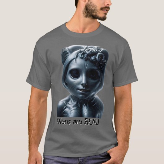 Aliens sind WIRKLICH! T-Shirt (Vorderseite)