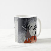 Aliens Tanzfeier Kaffeetasse (VorderseiteRechts)