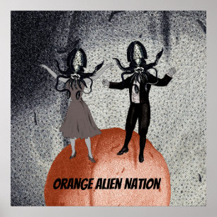 Aliens Tanzfeier Poster