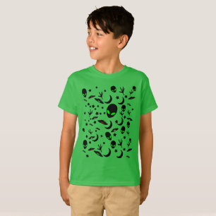 Aliens und fliegende Untertassen T-Shirt