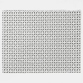 Aliens und Sterne Fleecedecke (Vorderseite (Horizontal))