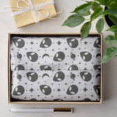 Aliens und Sterne Seidenpapier (Geschenk)