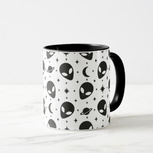 Aliens und Sterne Tasse
