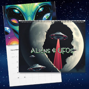 Aliens und UFOs Ufologie Kalender