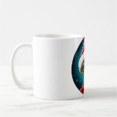 Aliens Weihnachten Kaffeetasse (Links)