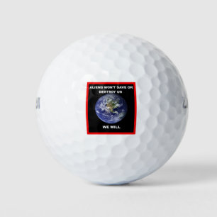 Aliens werden uns nicht retten oder zerstören.. wi golfball