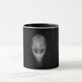 Alienschädel-Röntgenbild Tasse (Zentrum)