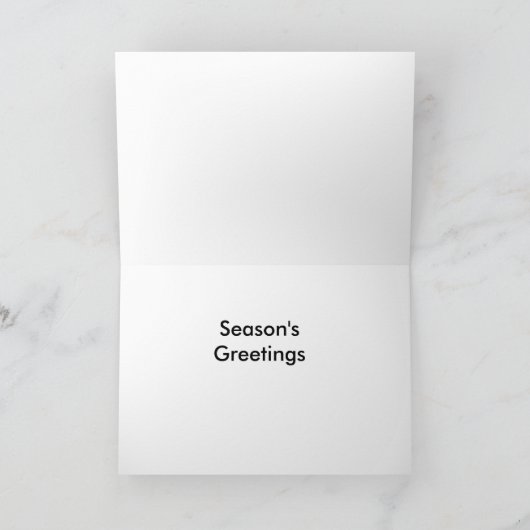 Alienscientologist-Weihnachtskarte Feiertagskarte (Innenseite)