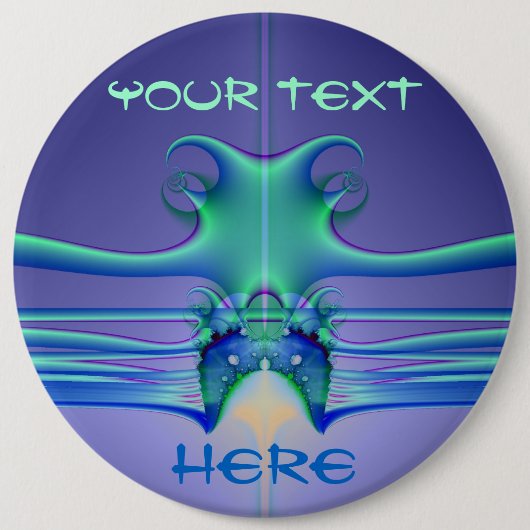 AlienStingray Button (Vorderseite)