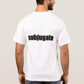 aliensweatshop.com - Kern-T - Shirt (Rückseite)