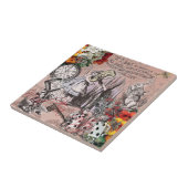 Alienunsense-Vorhang Fliese (Seite)