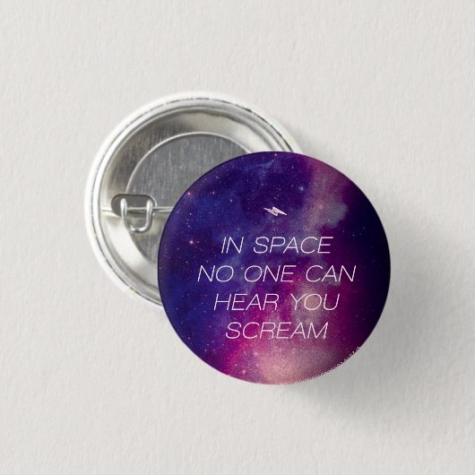 Alienzitatknopf Button (Vorne & Hinten)