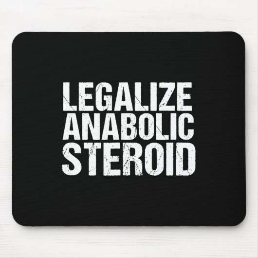 Alignate Anabole Steroide - Gym Bodybuilding  Mousepad (Vorne)