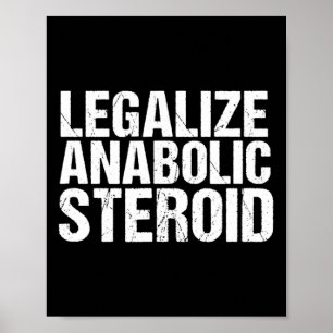 Alignate Anabole Steroide - Gym Bodybuilding Poster
