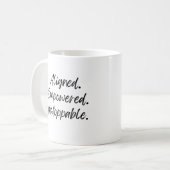 Aligned. Empowered. Unstoppable. Kaffeetasse (Vorderseite Links)