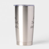 Aligned. Empowered. Unstoppable. Thermobecher (Rechts)