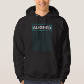 Aligned Faith Yoga Meditation Hoodie (Vorderseite)